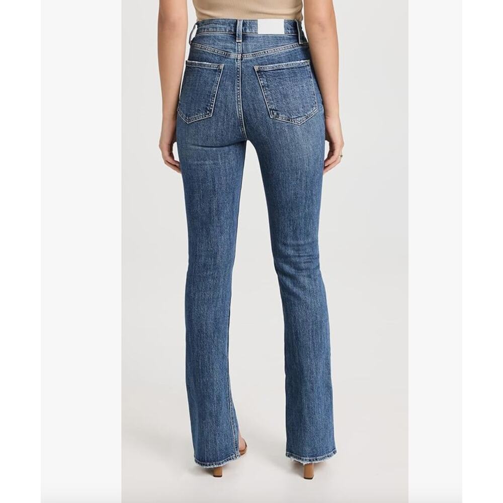 Pistola Jeans Womens 30 Colleen High Rise Slim Boot Boho Date Night Mob Wife